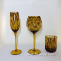 wine glasses with leopard print Leopard Pattern Goblet